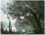 Trademark Global Jean Baptiste Corot "Souvenir of Montefontaine" Canvas Art, 18" x 24"