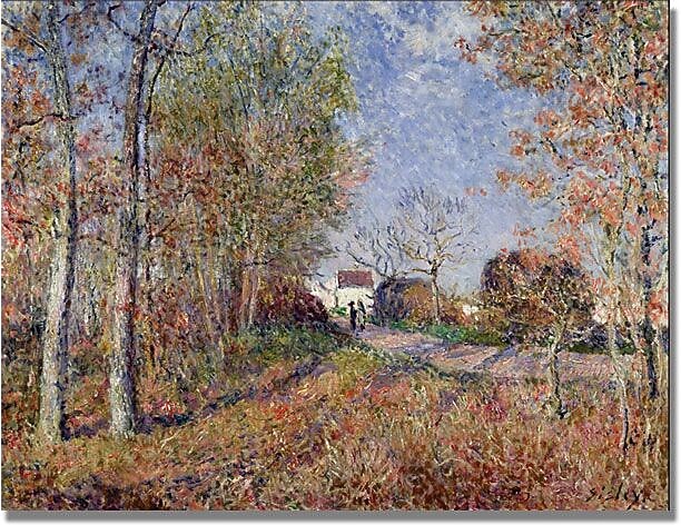 Trademark Global Alfred Sisley "A Corner of the Woods at Sablons" Canvas Art, 24" x 32"