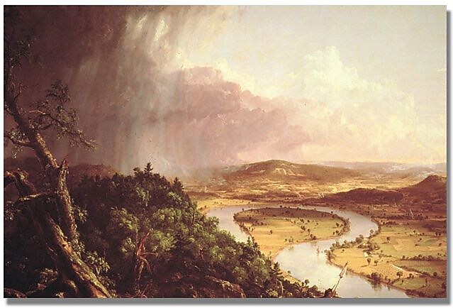 Trademark Global Thomas Cole "The Oxbow" Canvas Art, 16" x 24"