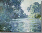 Trademark Global Claude Monet "Branch of the Seine near Giverny" Canvas Art, 35" x 47"