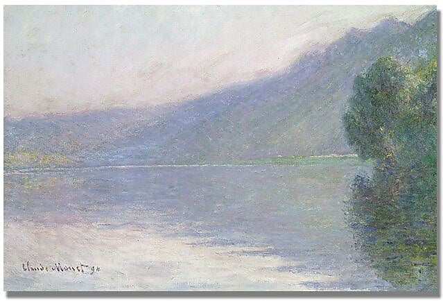 Trademark Global Claude Monet "The Seine at Port Villez, 1894" Canvas Art, 30" x 47"