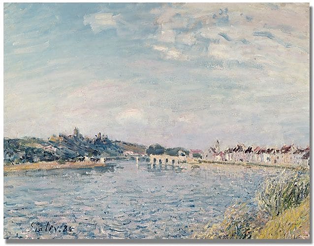 Trademark Global Alfred Sisley "Landscape 1888" Canvas Art, 18" x 24"