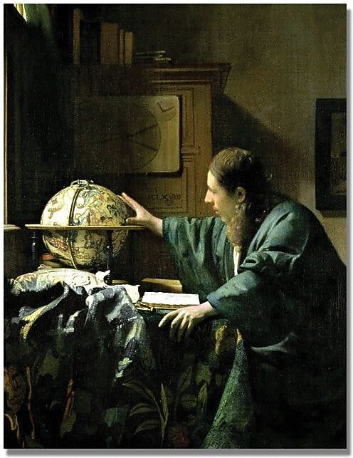 Trademark Global Jan Vermeer "The Astronomer" Canvas Art, 24" x 18"