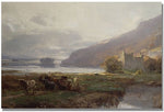 Trademark Global David Farquharson "Kilchurn Castle" Canvas Art, 30" x 47"
