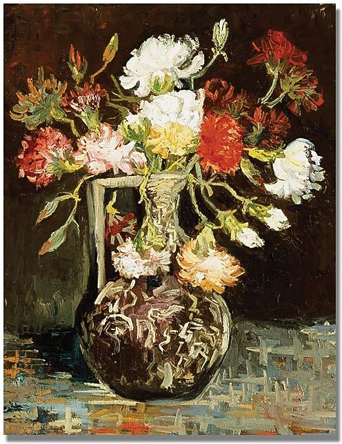 Trademark Global Vincent Van Gogh "Bouquet of Flowers II" Canvas Art, 24" x 18"