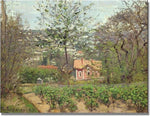 Trademark Global Camille Pissarro "The Cottage" Canvas Art, 24" x 32"
