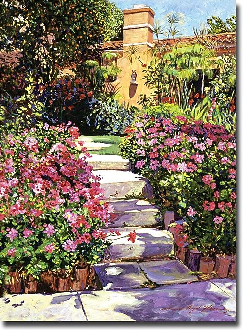 Trademark Global David Glover "The Five Steps" Canvas Art, 32" x 24"