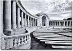 Trademark Global Gregory Ohanlon "Arlington National Cemetery- Amphitheater" Canvas Art, 16" x 24"