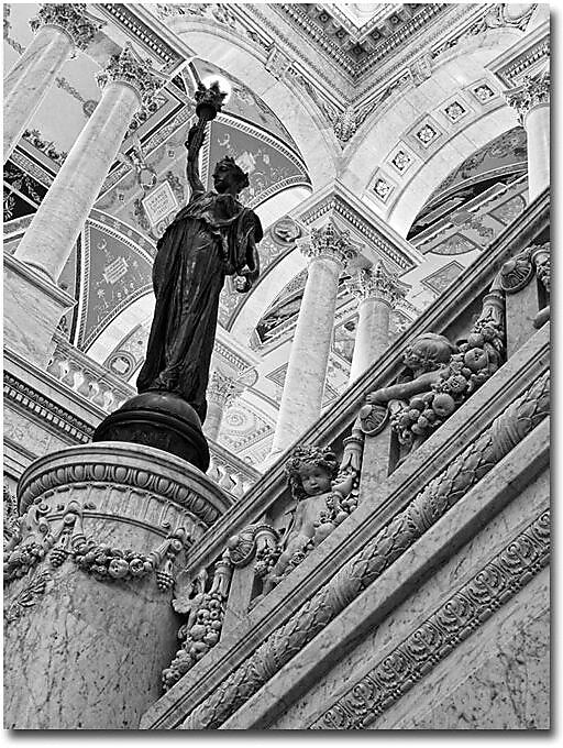 Trademark Global Gregory Ohanlon "Library of Congress- Great Hall" Canvas Art, 35" x 47"