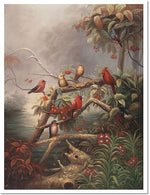 Trademark Global Joval "Birds" Canvas Art, 32" x 24"
