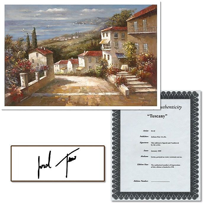 Trademark Global Joval "Tuscany" Canvas Art, 24" x 32"