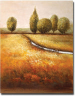 Trademark Global Joval "In the Country Triptych" Canvas Art, 19" x 14"