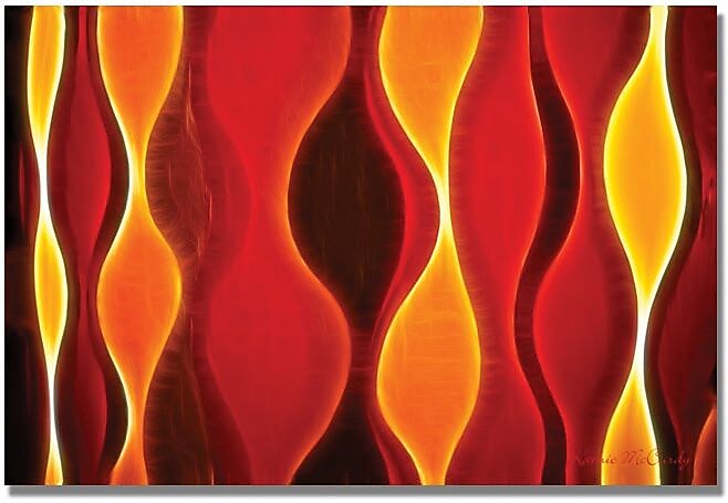 Trademark Global Kathie McCurdy "Flame Larger" Canvas Art, 16" x 24"