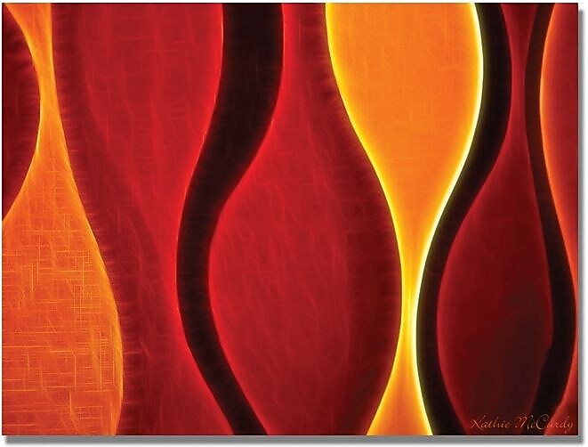 Trademark Global Kathie McCurdy "Flame" Canvas Art, 35" x 47"