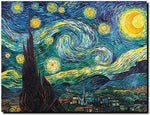 Trademark Global Vincent van Gogh "Starry Night" Canvas Art, 14" x 19"