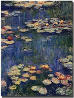 Trademark Global Claude Monet "Water Lilies" Canvas Art, 32" x 24"