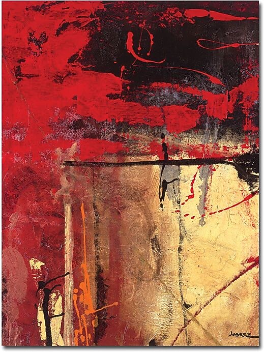 Trademark Global Joarez "Victory III" Canvas Art, 32" x 24"