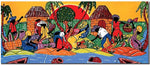Trademark Global "Caribbean Armory" Canvas Art, 24" x 47"