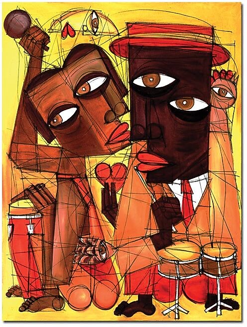 Trademark Global "The Flavor of Color" Canvas Art, 19" x 14"