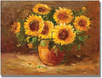 Trademark Global "Sunflowers Still Life" Canvas Art, 24" x 32"