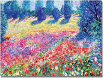 Trademark Global Manor Shadian "Poppies" Canvas Art, 30" x 47"