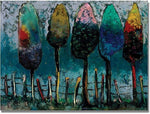 Trademark Global Boyer "Azul Cielo" Canvas Art, 26" x 32"