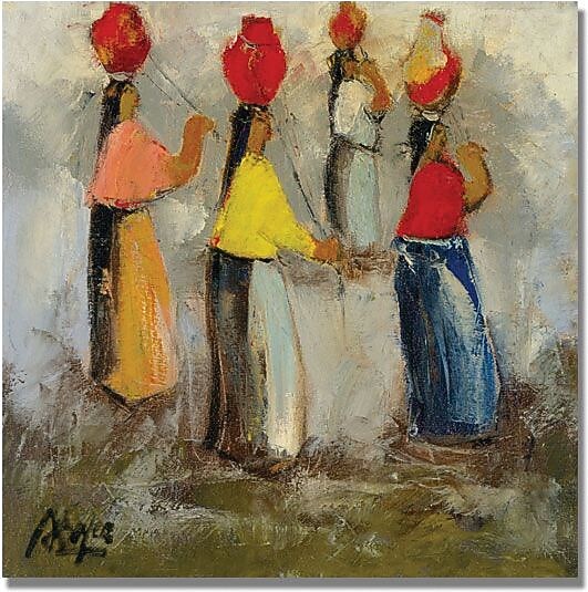 Trademark Global Boyer "Paso Andino" Canvas Art, 35" x 35"