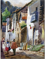 Trademark Global Jimenez "Cuzco III" Canvas Art, 19" x 14"