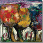 Trademark Global Boyer "Purple Sky" Canvas Art, 24" x 24"