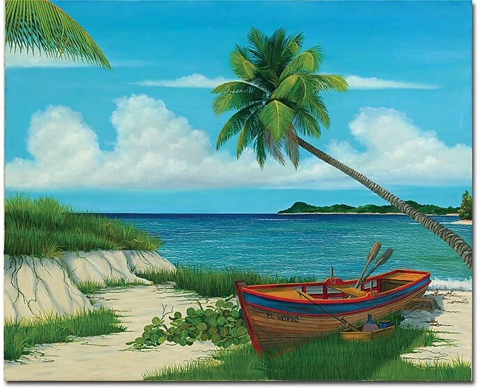 Trademark Global Douglas "El Morro" Canvas Art, 26" x 32"