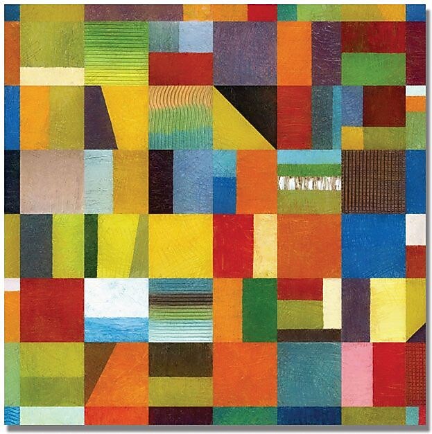 Trademark Global Michelle Calkins "Eye Candy 64" Canvas Art, 18" x 18"