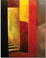 Trademark Global Michelle Calkins "Mystery Stairwell" Canvas Art, 32" x 24"