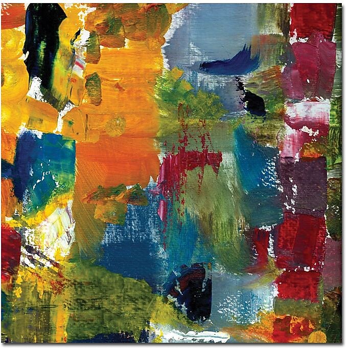 Trademark Global Michelle Calkins "Color Relationships I" Canvas Art, 24" x 24"