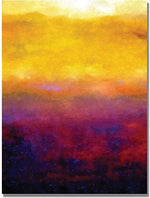 Trademark Global Michelle Calkins "Golden Sunset" Canvas Art, 47" x 35"