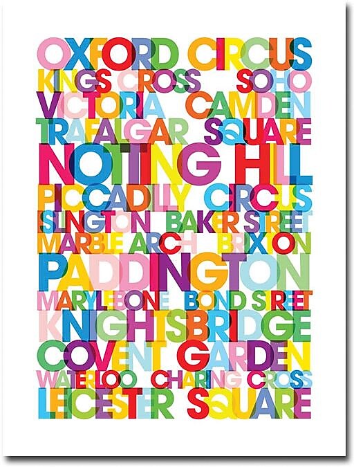 Trademark Global Michael Tompsett "London Destinations" Canvas Art, 24" x 18"