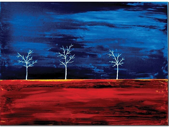 Trademark Global Nicole Dietz "Scorched" Canvas Art, 18" x 24"