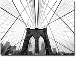 Trademark Global Nina Papiorek "NYC Brooklyn Bridge" Canvas Art, 18" x 24"