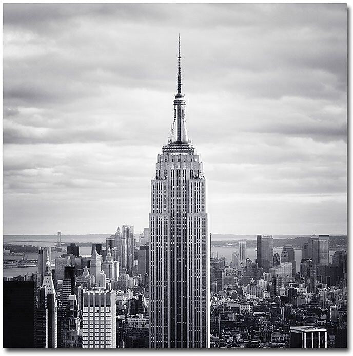 Trademark Global Nina Papiorek "Empire" Canvas Art, 24" x 24"