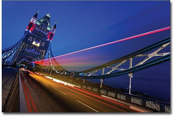 Trademark Global Nina Papiorek "London, Big Ben II" Canvas Art, 30" x 47"