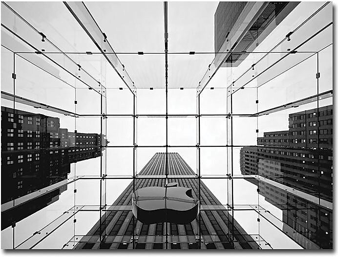 Trademark Global Nina Papiorek "Big Apple I" Canvas Art, 35" x 47"
