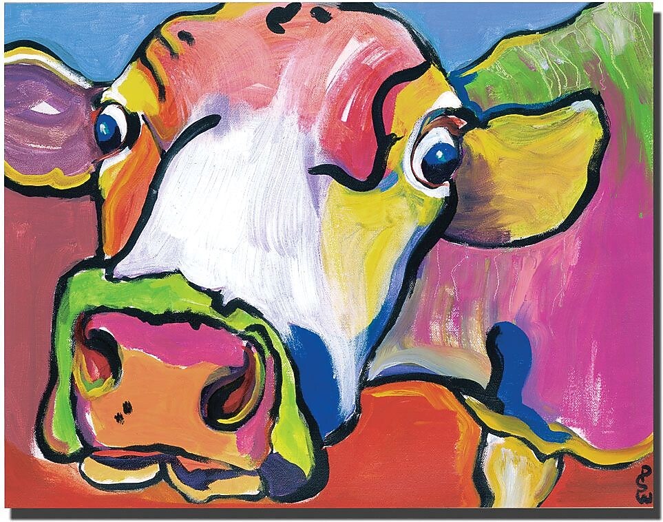 Trademark Global Pat Saunders White "Cold Hands" Canvas Art, 18" x 24"