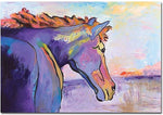 Trademark Global Pat Saunders White "Frosty Morning" Canvas Art, 18" x 24"