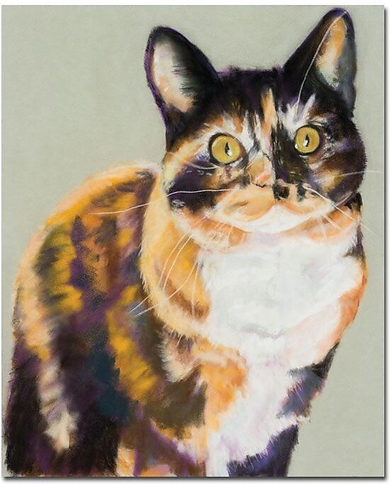 Trademark Global Pat Saunders White "Maggie Mae" Canvas Art, 26" x 32"