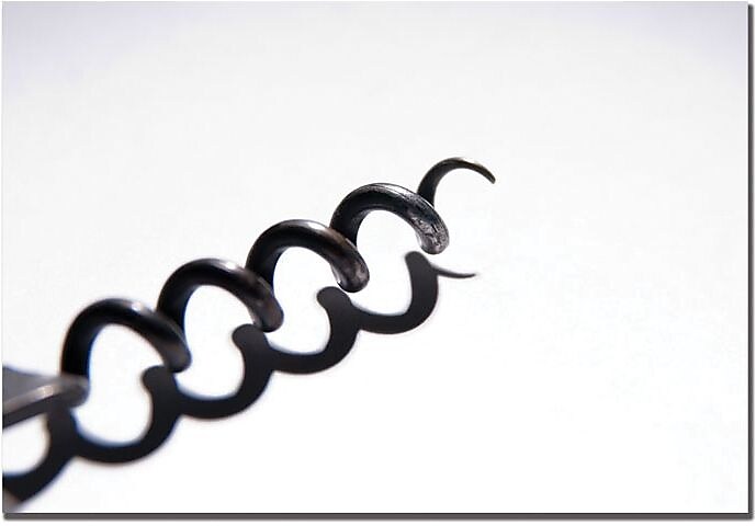 Trademark Global Tammy Davison "Corkscrew" Canvas Art, 14" x 19"