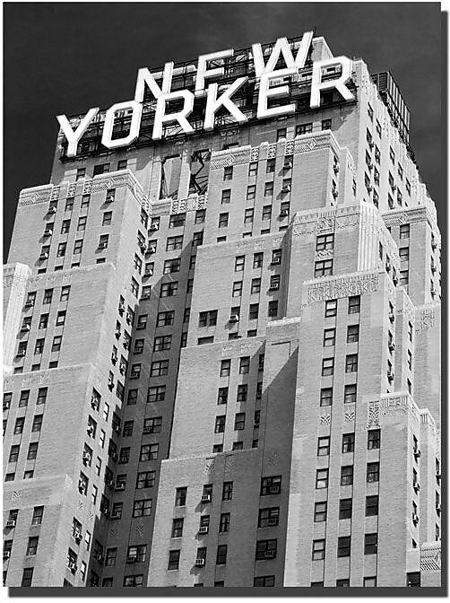 Trademark Global Yale Gurney "New Yorker" Canvas Art, 19" x 14"