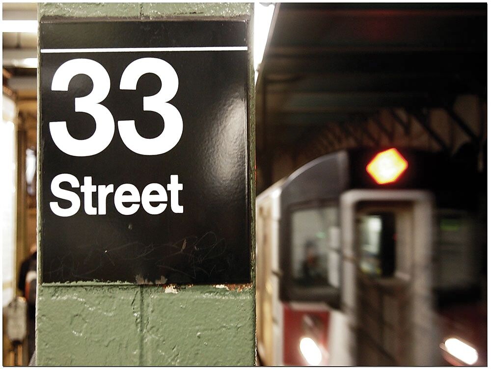 Trademark Global Yale Gurney "33 Street" Canvas Art, 14" x 19"