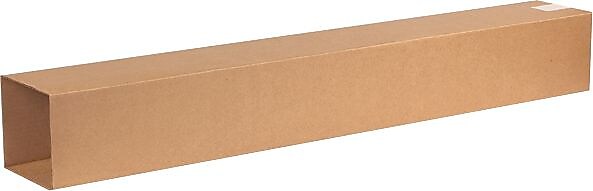 6" x 6" x 48" Shipping Boxes, Brown, 25/Bundle, Box 1 of 2 (T6648INNER)
