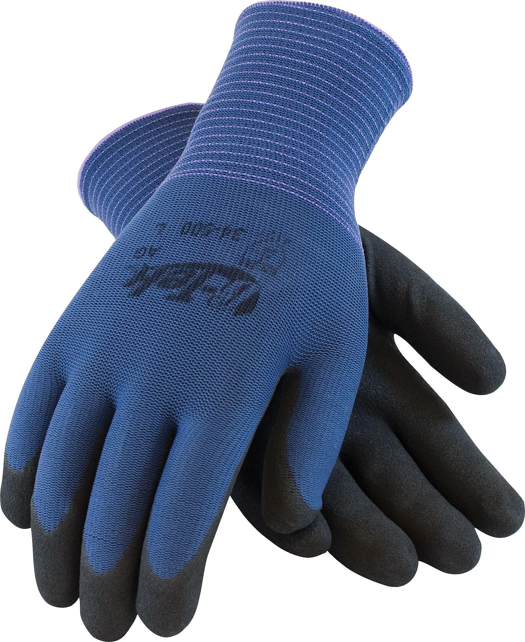 G-Tek Coated Work Gloves, Active Grip, Seamless Nylon Knit With Nitrile Coating, XL, 12/Pr (34-500/XL)