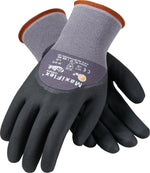 G-Tek Coated Work Gloves; MaxiFlex Ultimate Seamless Nylon Knit Liner, 3/4 Nitrile Coating, XL, 12Pr (34-875/XL)