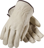 PIP Driver's Gloves, Top Grain Pigskin, Medium, Cream (70-361/M)